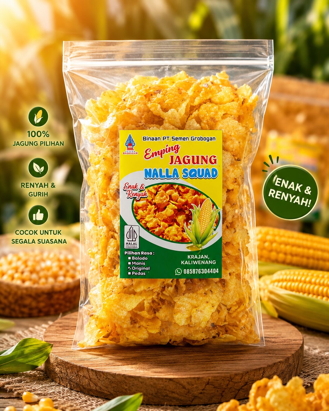 Emping Jagung Ori